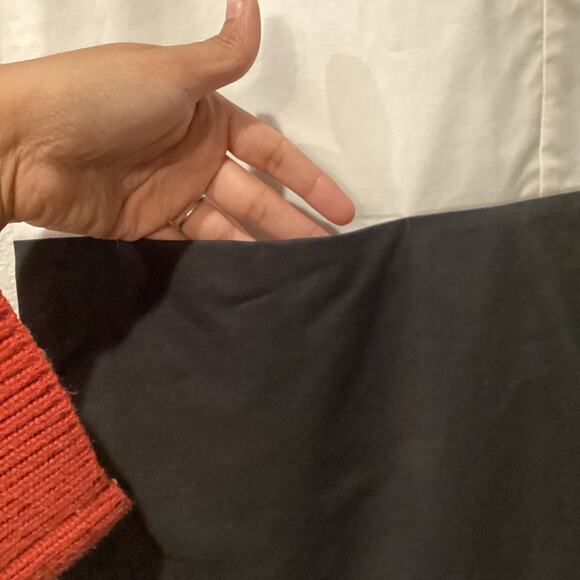 LAFAYETTE 148 Dima Black White Colorblock Shift Dress w/pockets sleeveless 8 - Picture 11 of 11